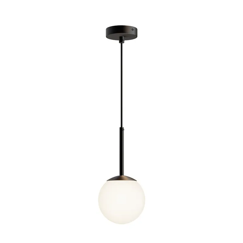 Lámpara de techo Basic Form Opal Negro Últimas Unidades