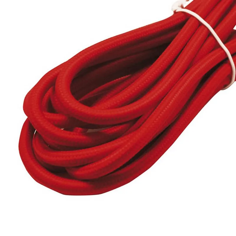 Enrouleur de câble tissu Rouge Rebajas