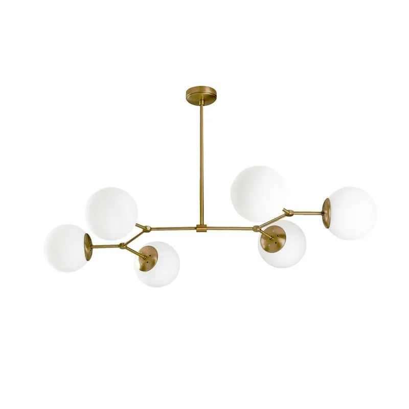 Lampe de plafond Mulen Or (6 lumieres) Liquidación