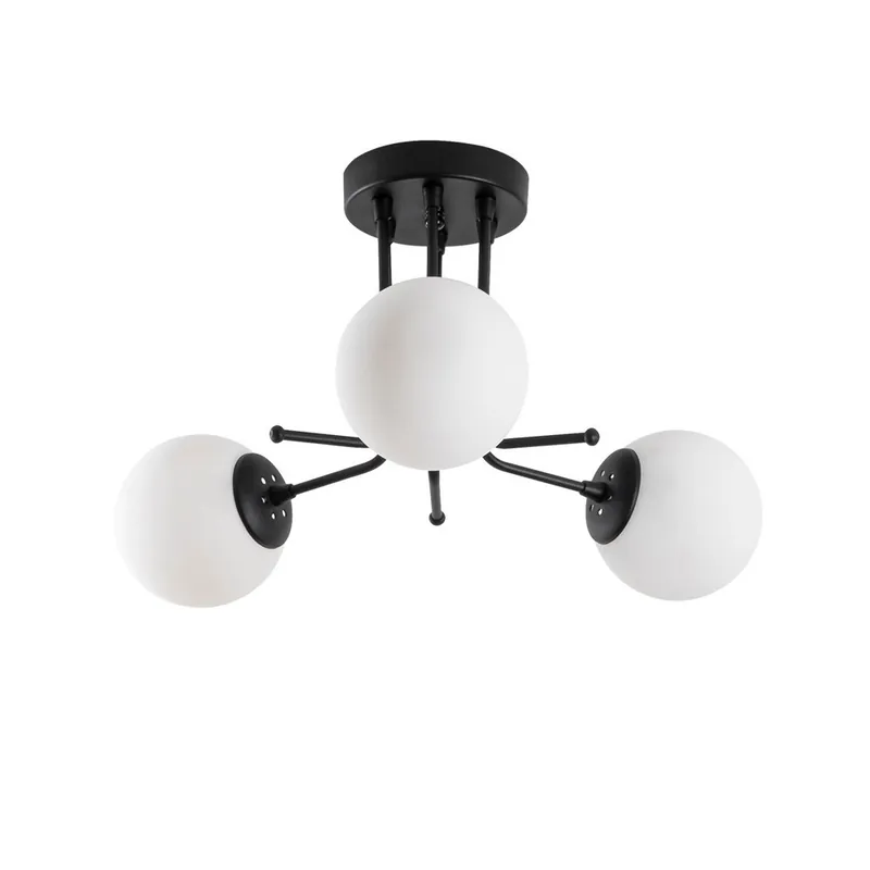 Plafonnier Marga Noir (3 lumieres) Precio Reducido