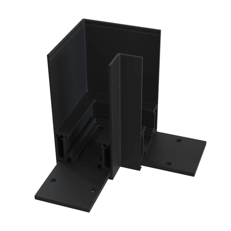 Connecteur d'angle externe pour rail magnétique S35 Venta Final