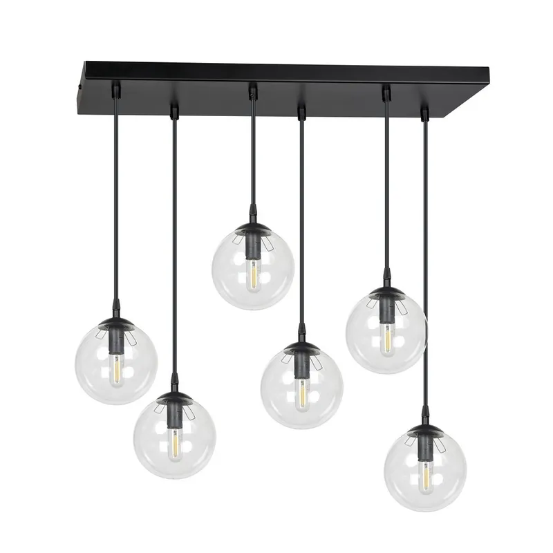 Regletté de plafond Sagan Transparent (6 lumieres) Bestseller