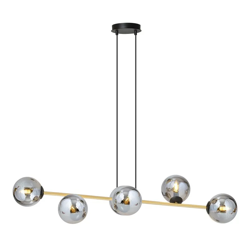 Últimas Unidades Lampe de plafond Cuaron Graphite (6 lumieres)