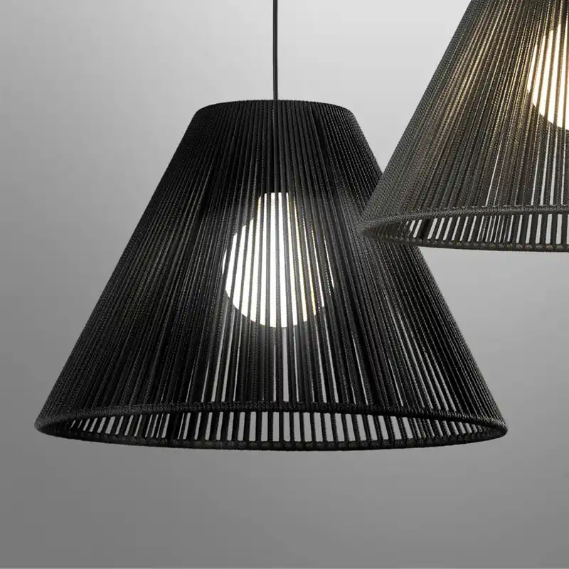 Últimas Unidades Lampe de plafond Cerlina Noir