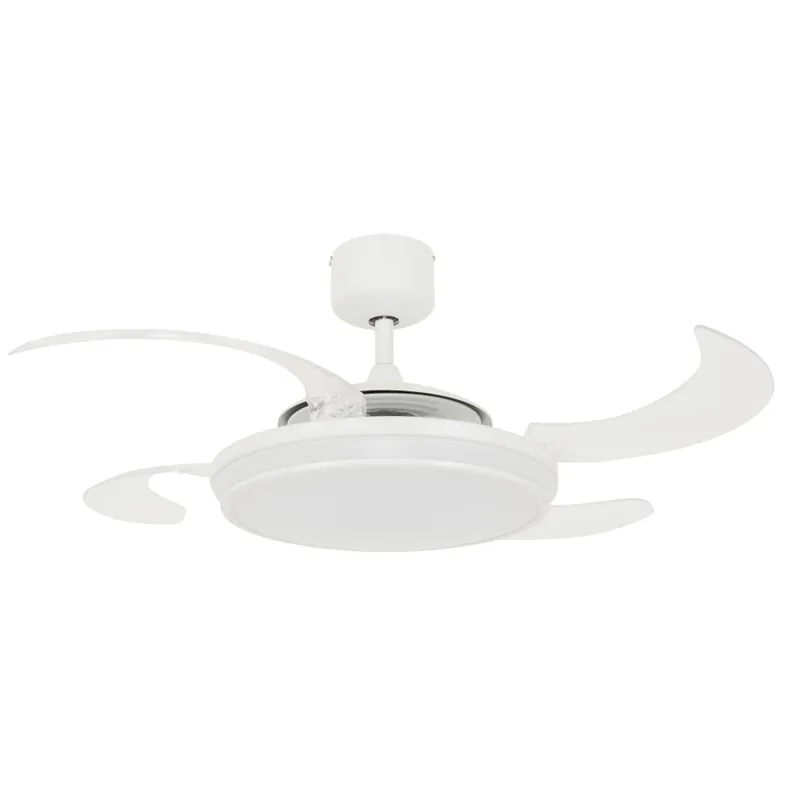Ventilador LED con aspas retráctiles Evo1 CCT Dim (40W) Stock Limitado
