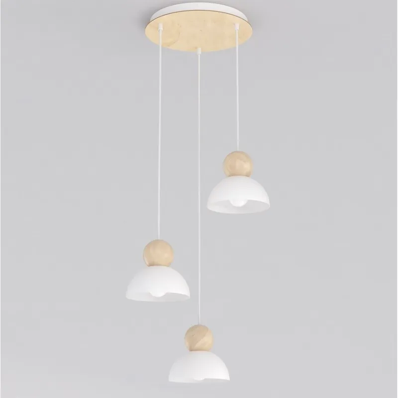 Última Oportunidad Lámpara colgante Reta II Blanco (3 luces)