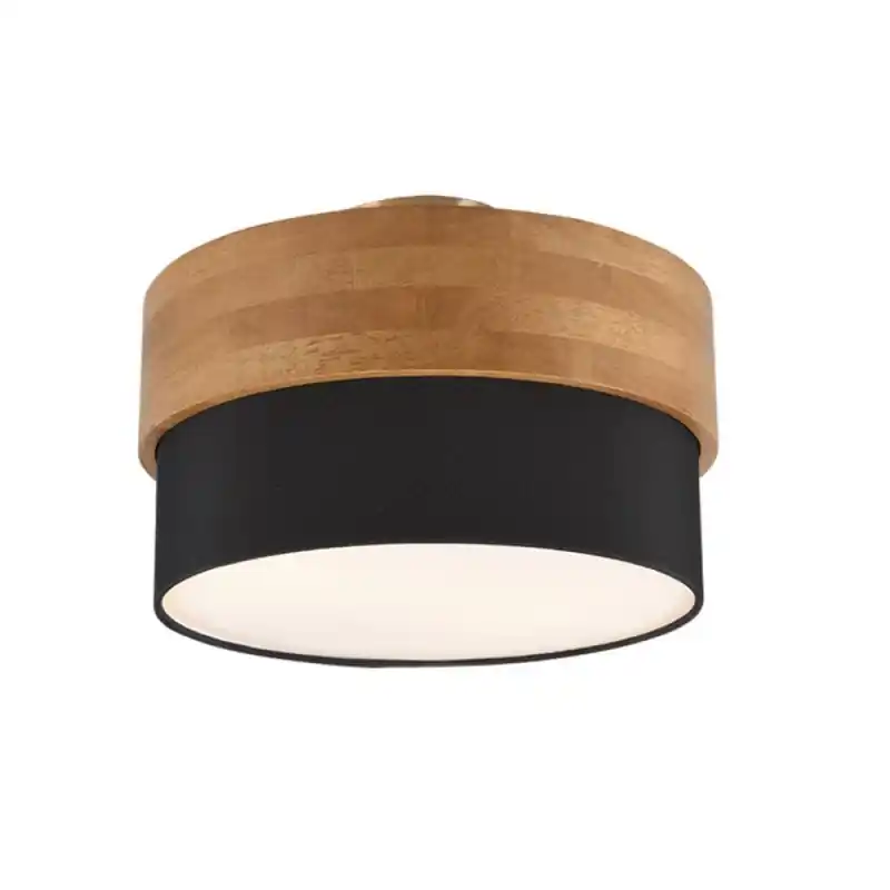 Oferta Plafón Seasons Negro/ Madera PQ