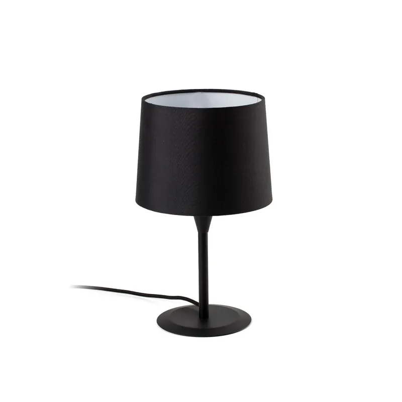 Lámpara de mesa Faro Conga E27 LED negro y negro 64317-03 Precio Bajo