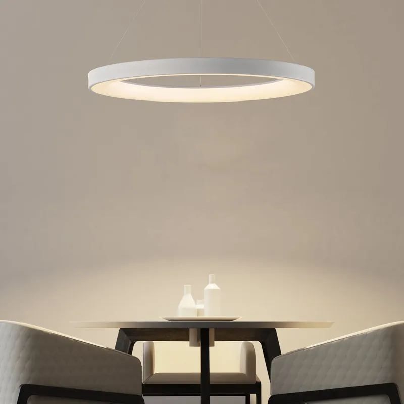 Precio Rebajado Mantra Niseko II Lámpara de techo colgante LED 90cm regulable 2700K-5000K blanco 8645