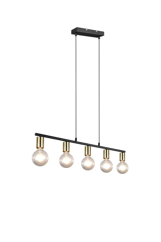 Rebajas Trio Vannes Lámpara colgante de metal bronce mate R