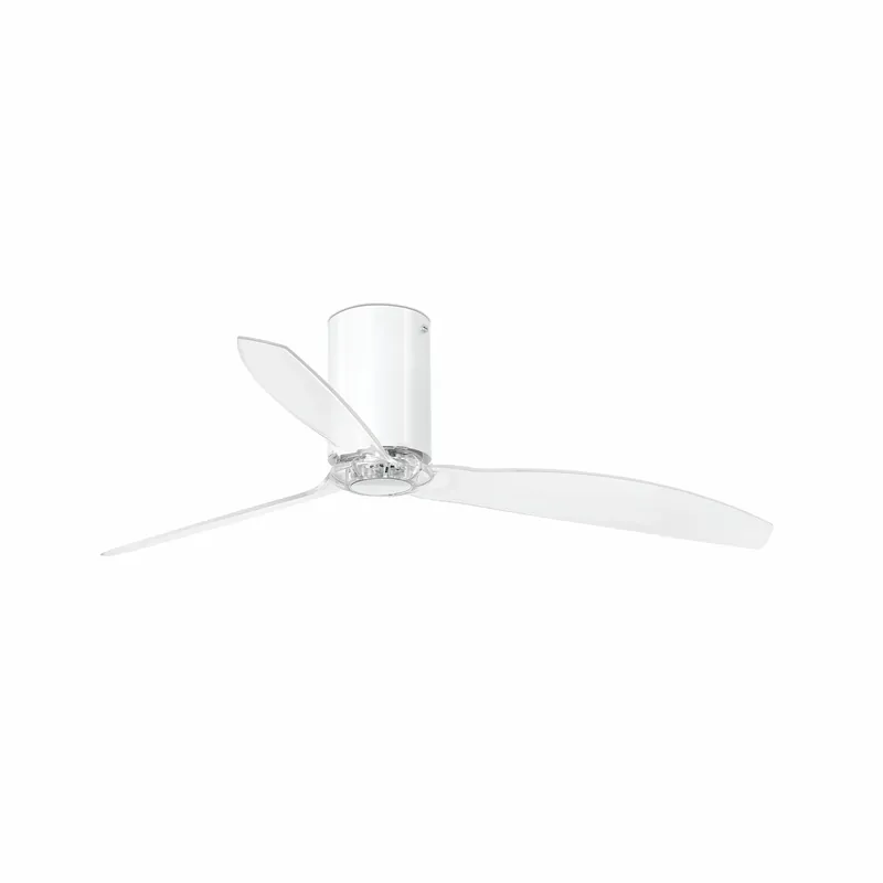 Ventilador de techo sin luz Faro Mini motor DC blanco Ø128cm 3 palas 32038 Envío Inmediato