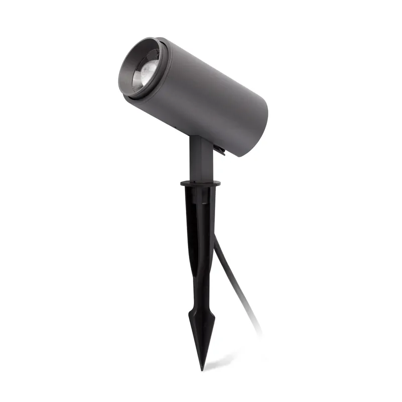 Envío Exprés Estaca/Pincho de exterior Faro Plom 33cm LED gris oscuro 3000K IP64 18° 70913