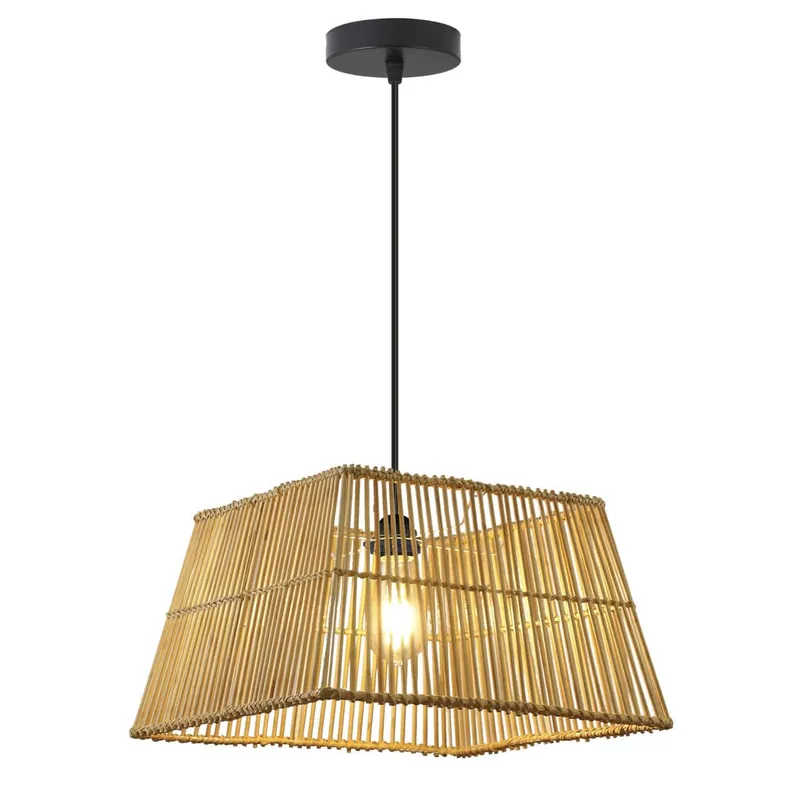 Comprar En Línea AJP CABANAS 11048 COLGANTE CABANAS MIMBRE 1 X 60W E-27