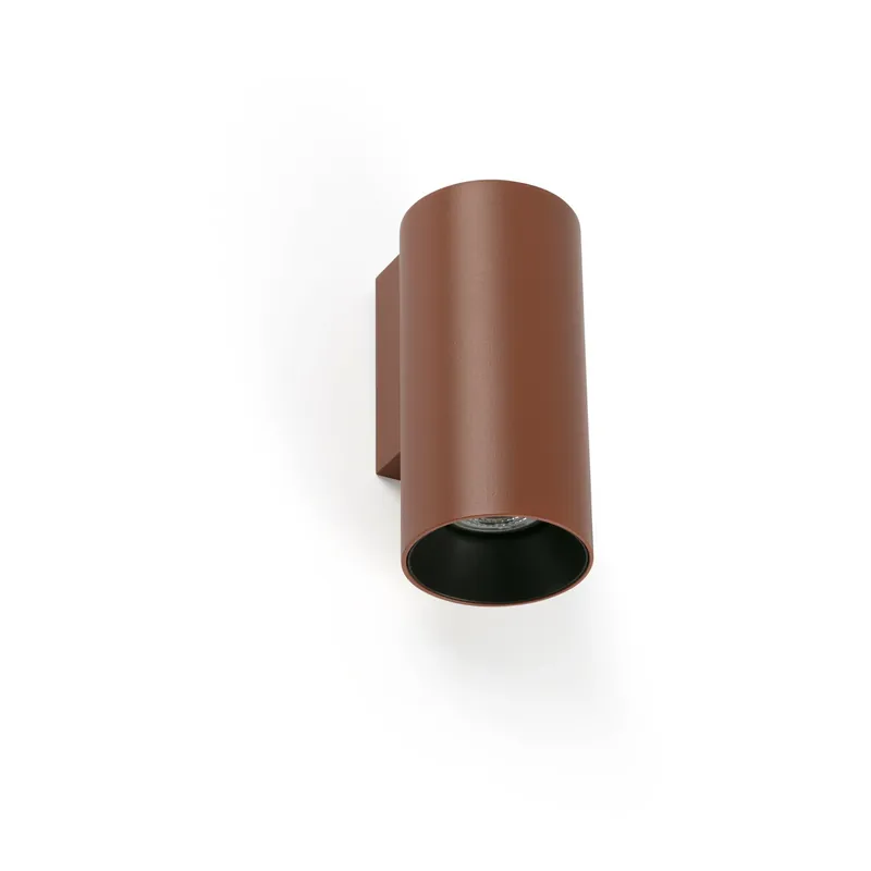 Lámpara de pared aplique Faro Stan GU10 LED terracota 43765 Envío Inmediato