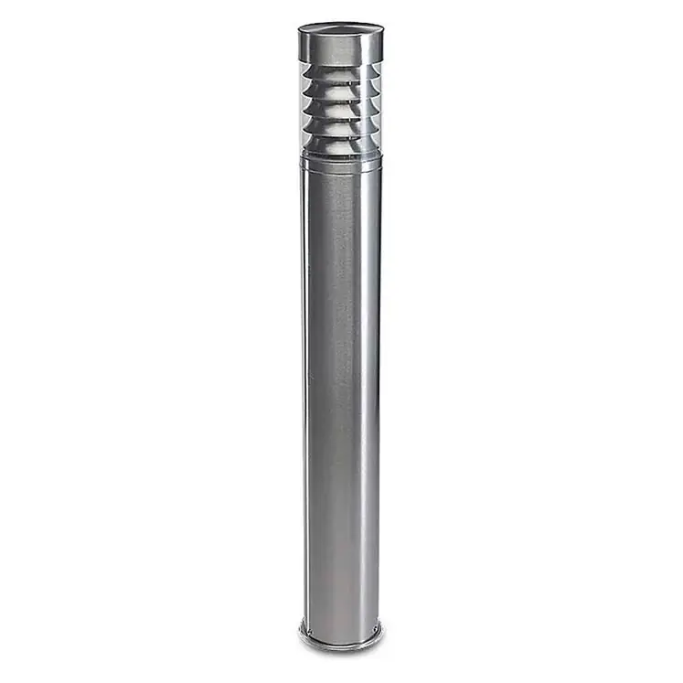 Última Versión Baliza de exterior LedsC4 Priap E27 acero inoxidable IP54 80cm 55-9440-CA-M2