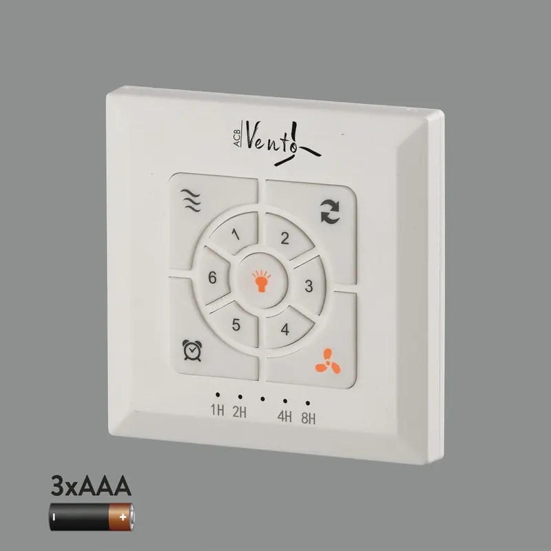 ACB Control pared pilas Ventilador techo XCONTROL034 Más Vendido