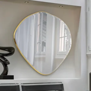 Espejo Schuller Mimo pan de oro 114x110cm Alta Calidad