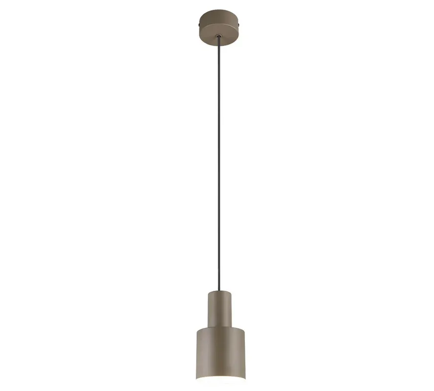 A Buen Precio Lámpara de techo colgante Trio Agudo gris pardo 150cm 319400141